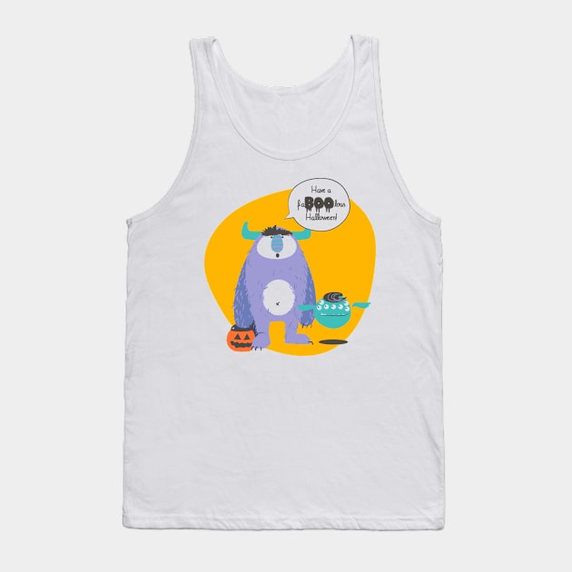 Have a Fa BOO lous Halloween Tank Top by FUNKYTAILOR